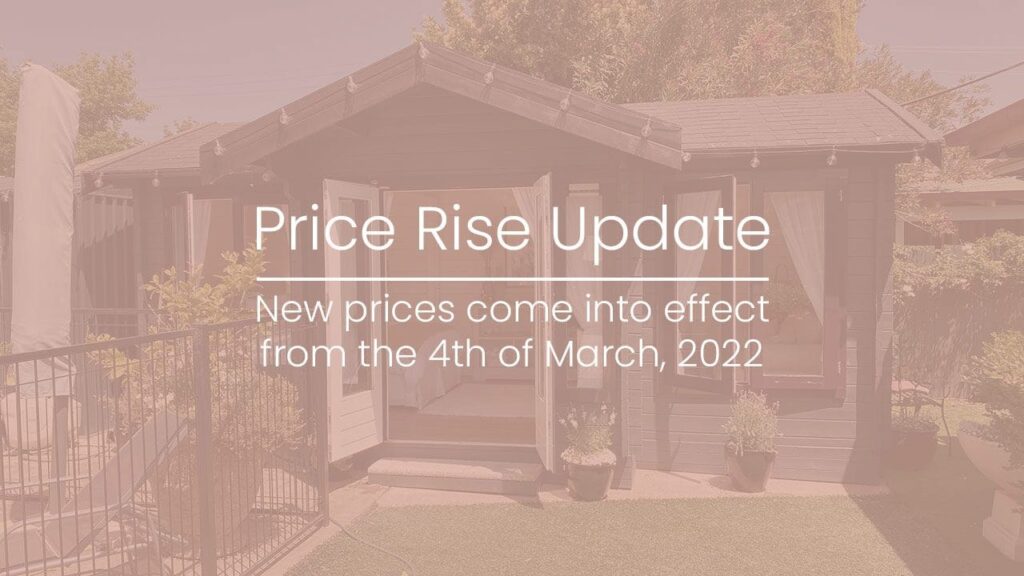prices of kitset cabins used as tiny houses