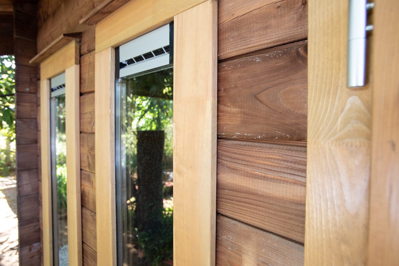 timber cabin structure and kitset