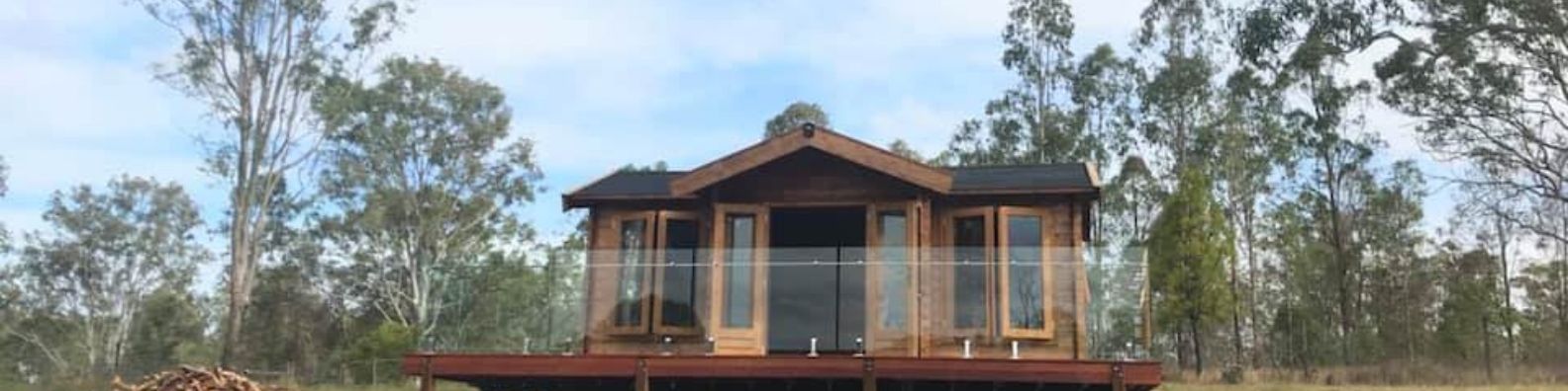 The Brook River Cabin used as a weekender in rural outskirts of Brisbane AU