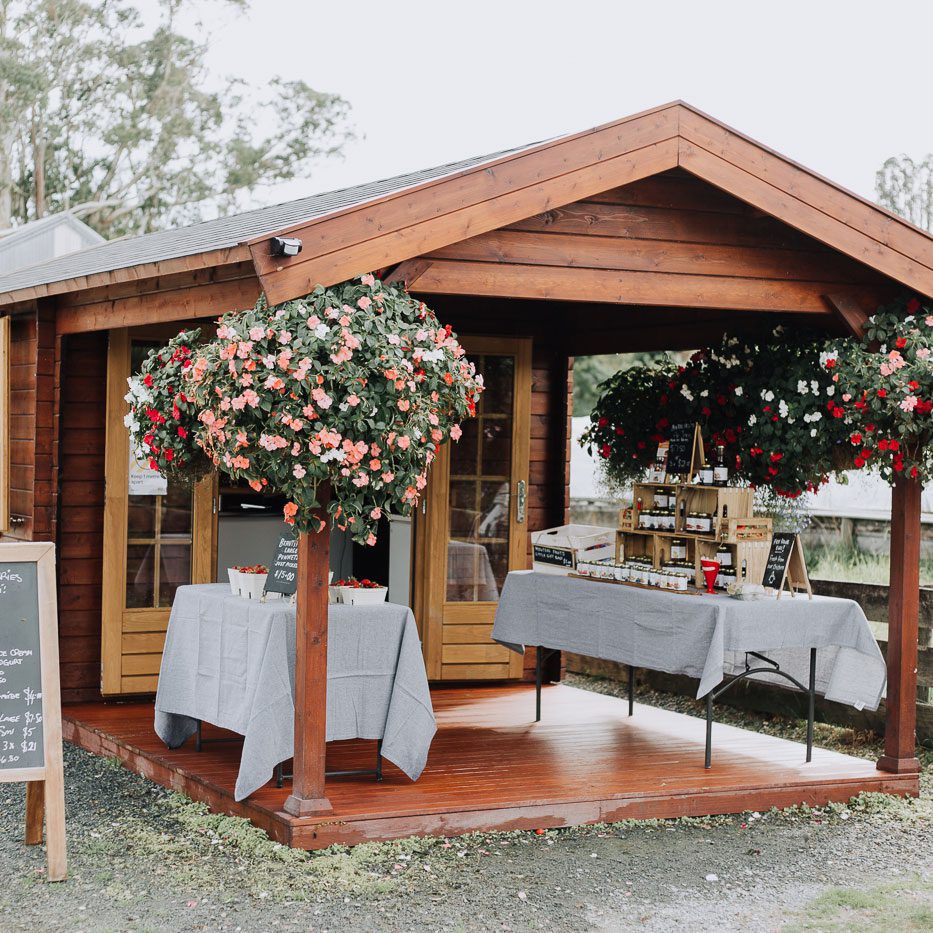 Farm Stall at Roadside in NZ