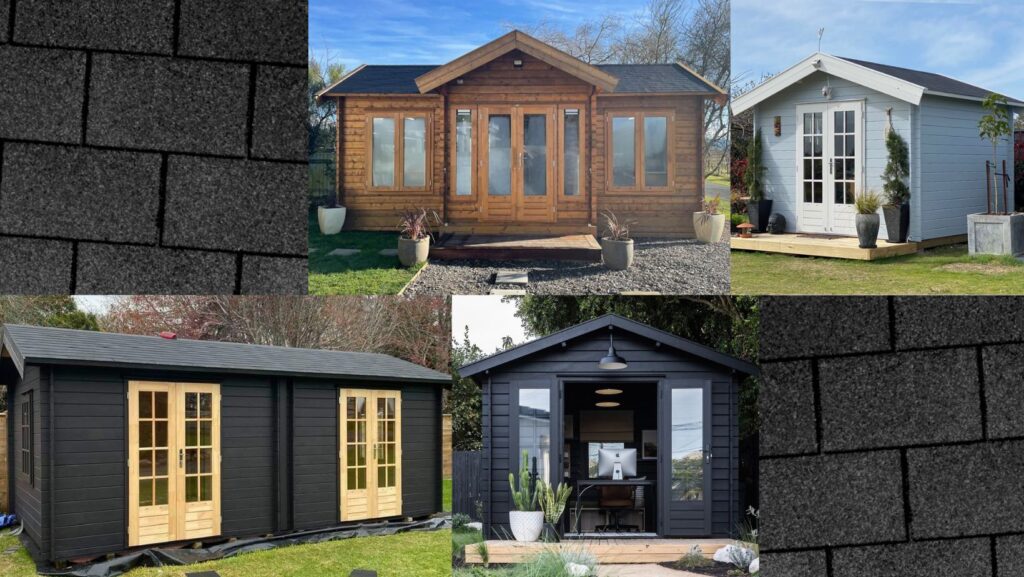 SheShed Asphalt Shingle Tiles