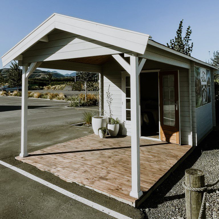 Star Cabin with Canopy Kit over deck area