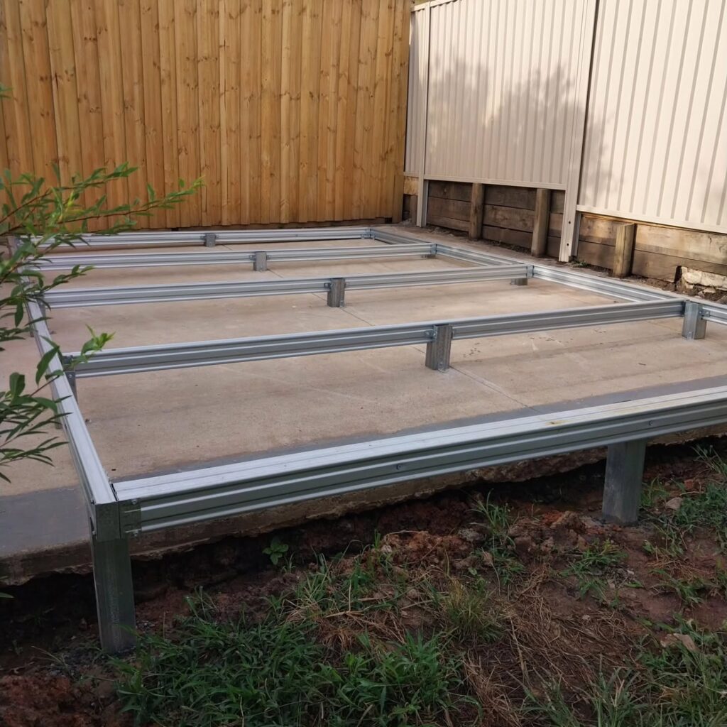 Steel foundation kit