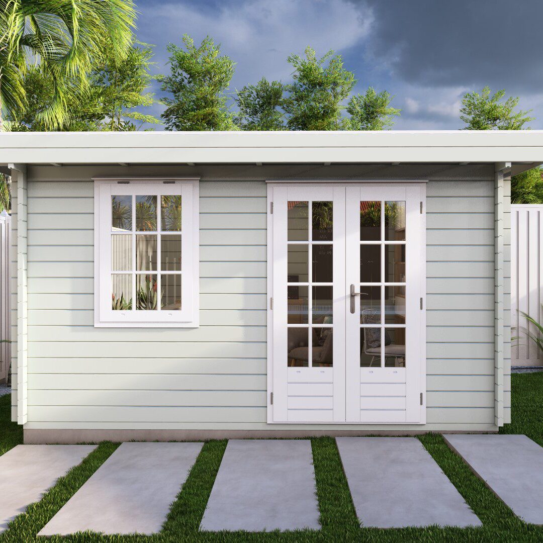 Close up of Skyline Cabin