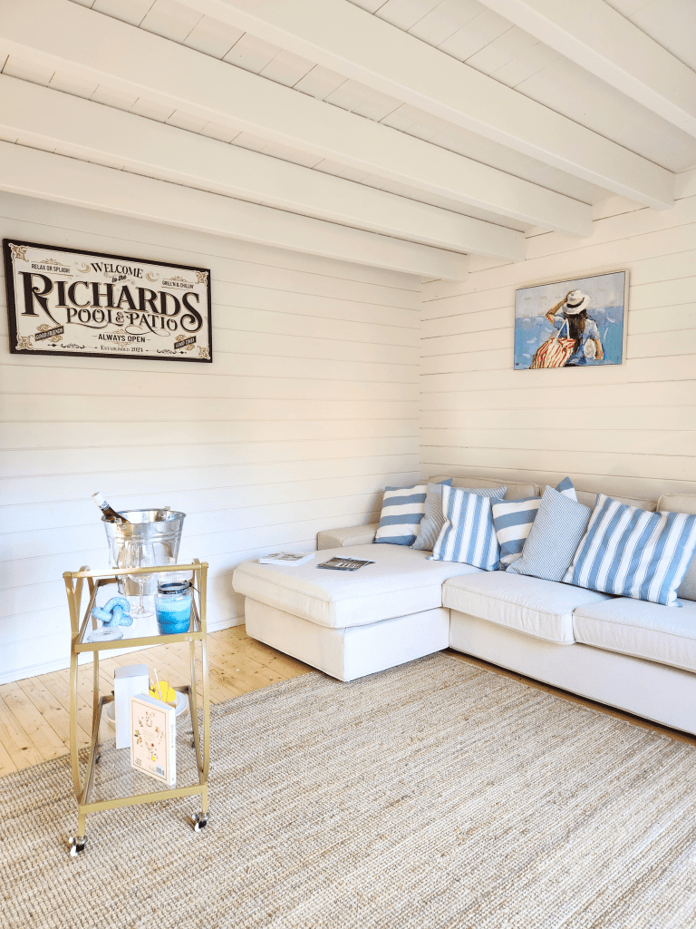 Lounge Interior Apline Cabin