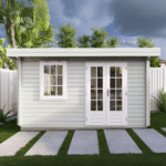 front render of skyline cabin