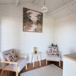 Interior view of Brook River display cabin at Katoomba office