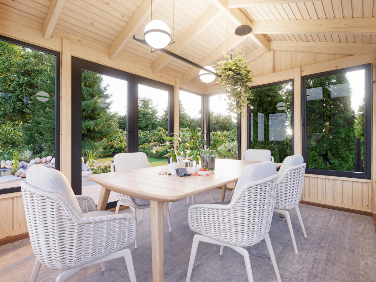 SheShed Echo Pavilion Small Internal image