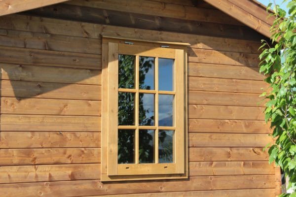 Close-up of W44 Top-hung window