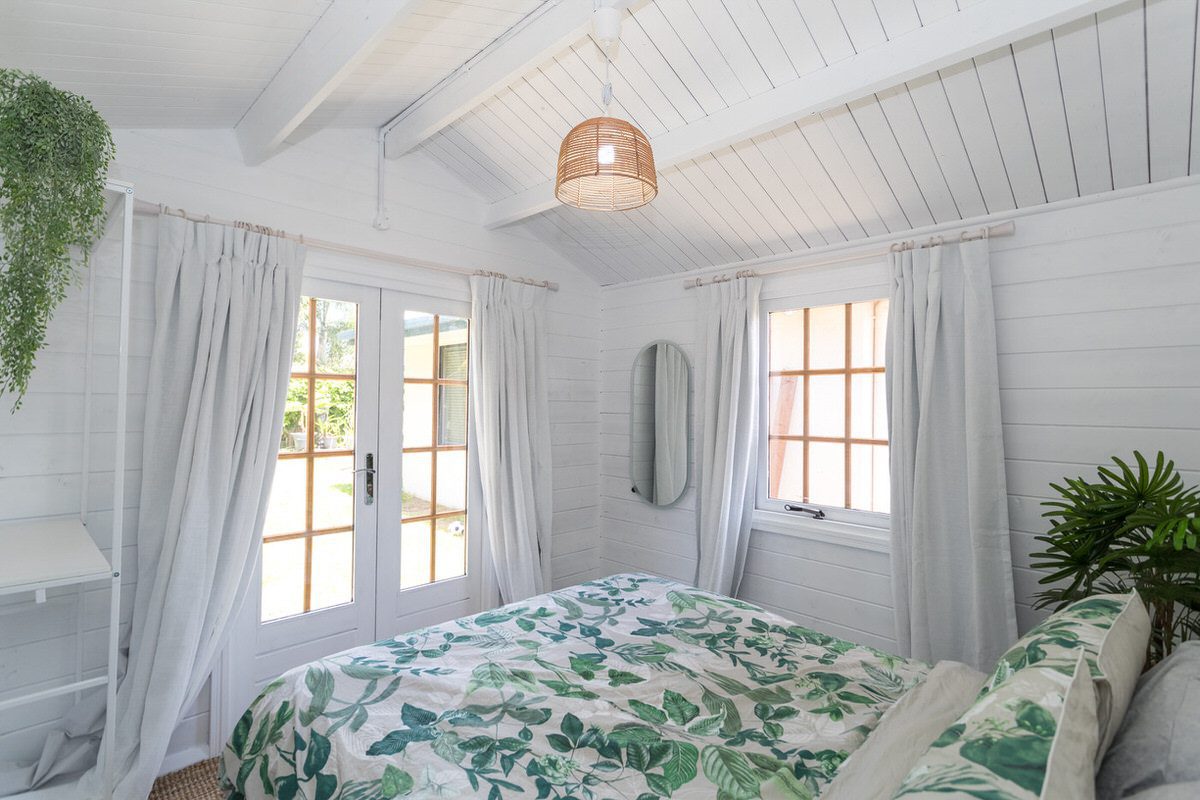 Setting up a cabin as an Air BnB Byron Bay AU