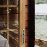Wooden stall at a farm