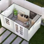 render of layout of skyline cabin