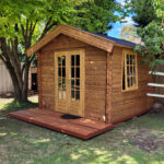 outside of star cabin home office
