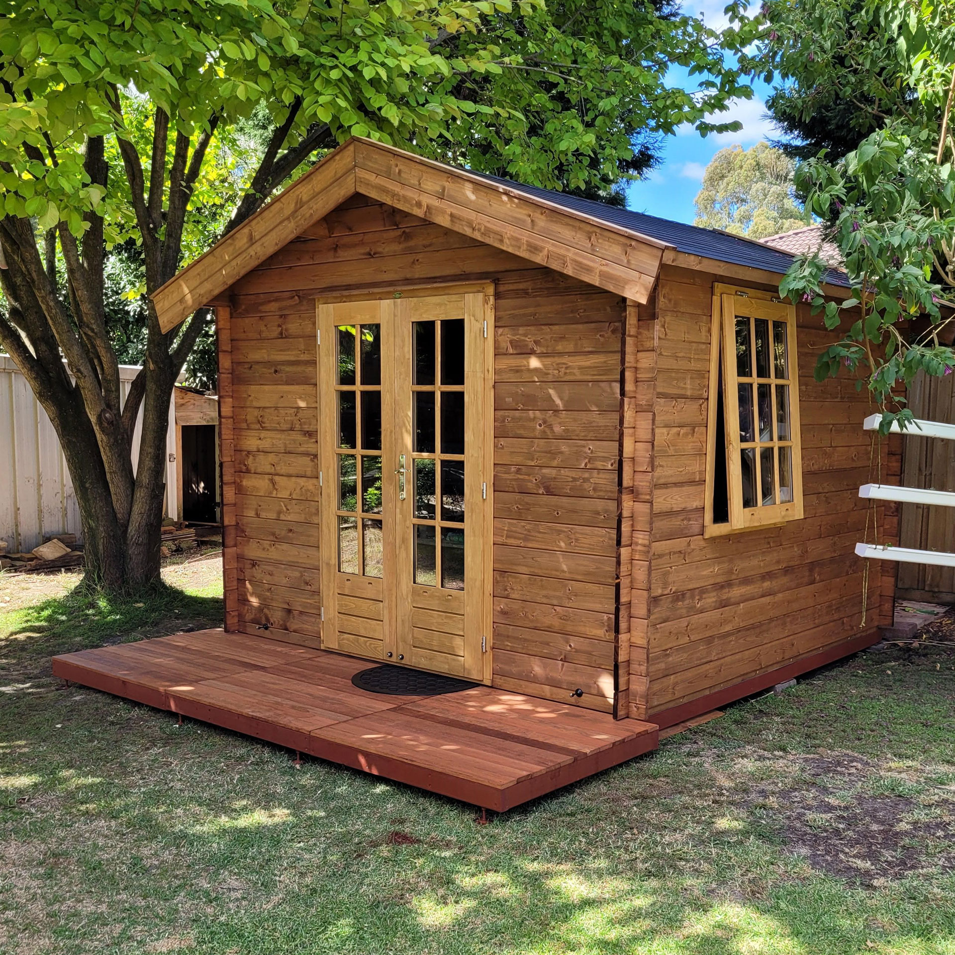 outside of star cabin home office