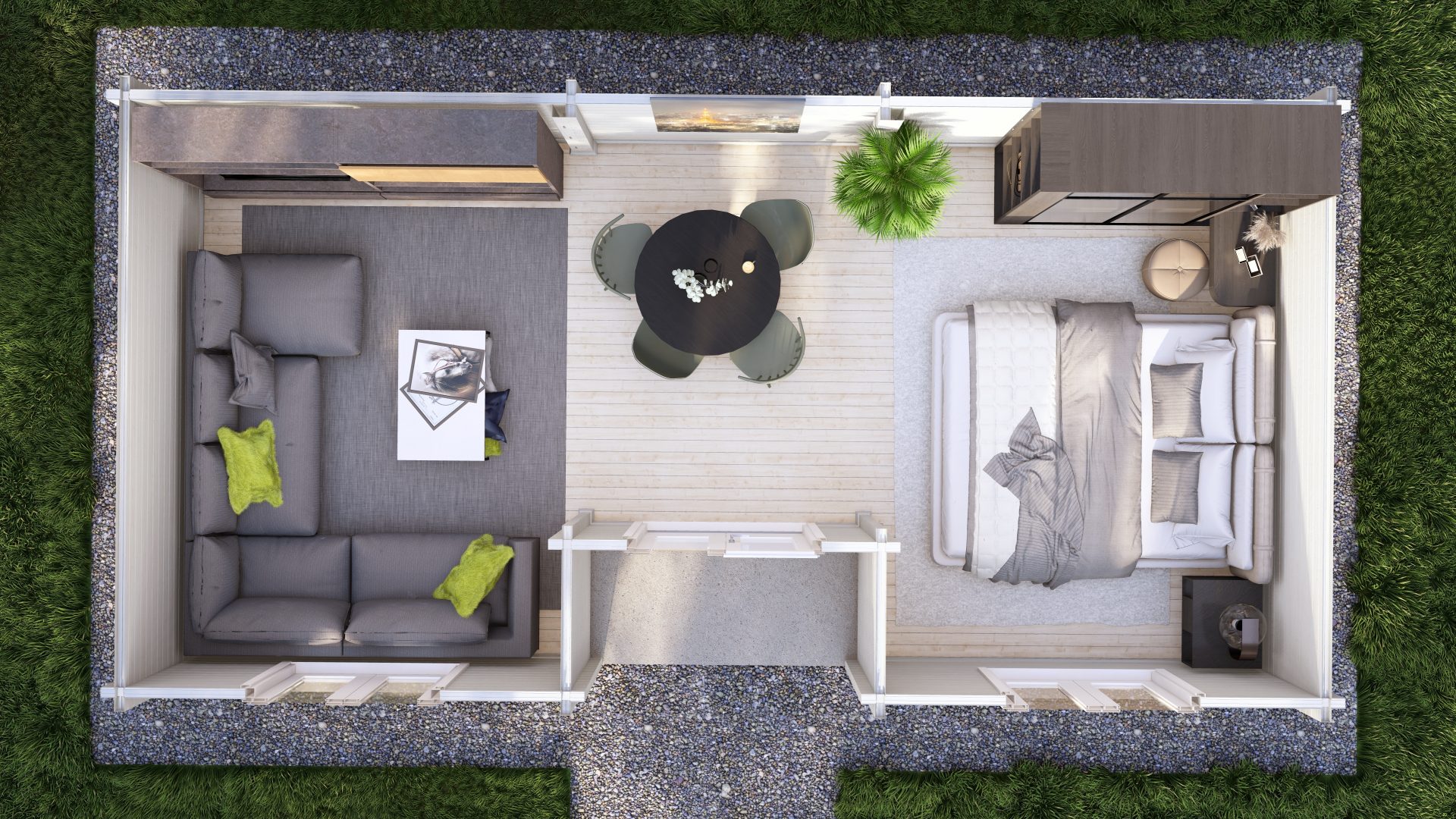 Horizon cabin floor plan
