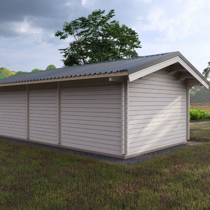 weekender cabin rear and side view