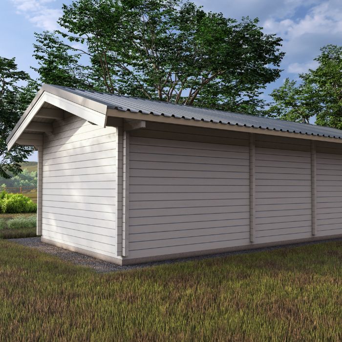 weekender cabin rear and side view