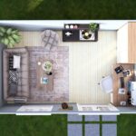 Woodland Render bird eye layout