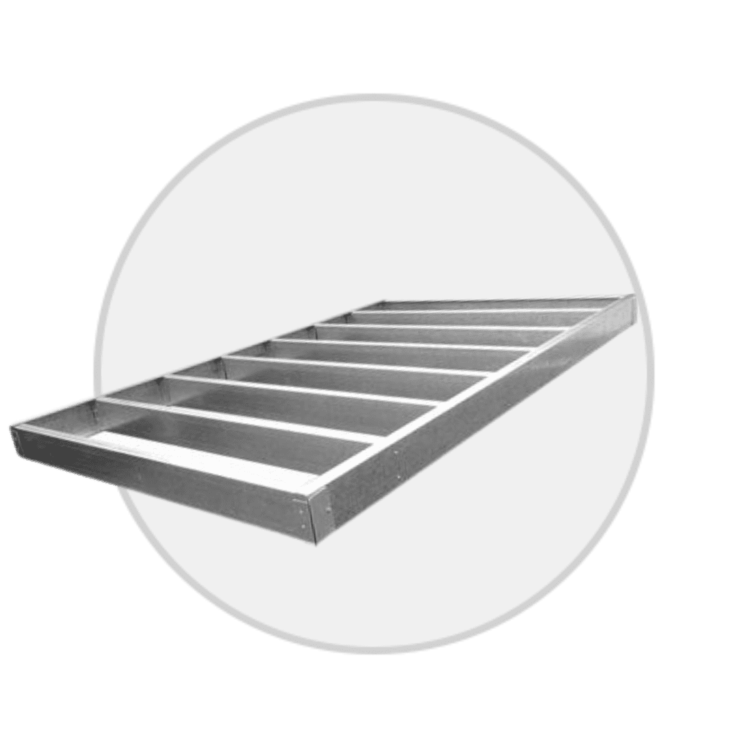 Steel Foundation & Sub Floor Kit for Echo Pavilion Large