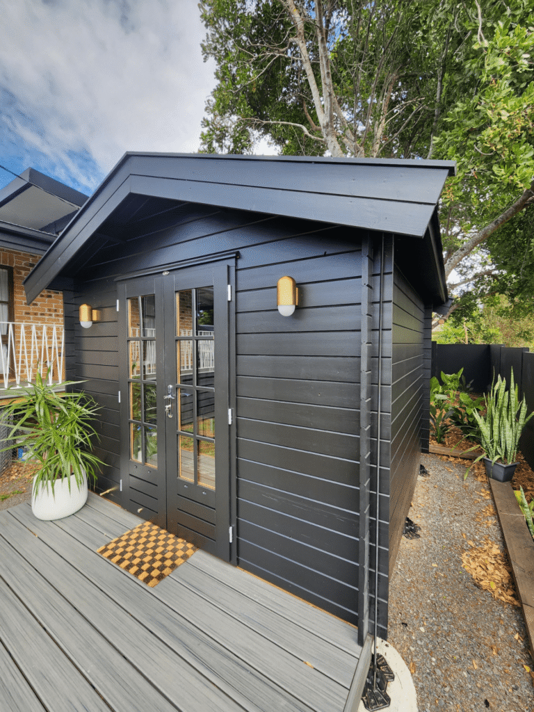 Completed - Jimmy and Tam SheShed